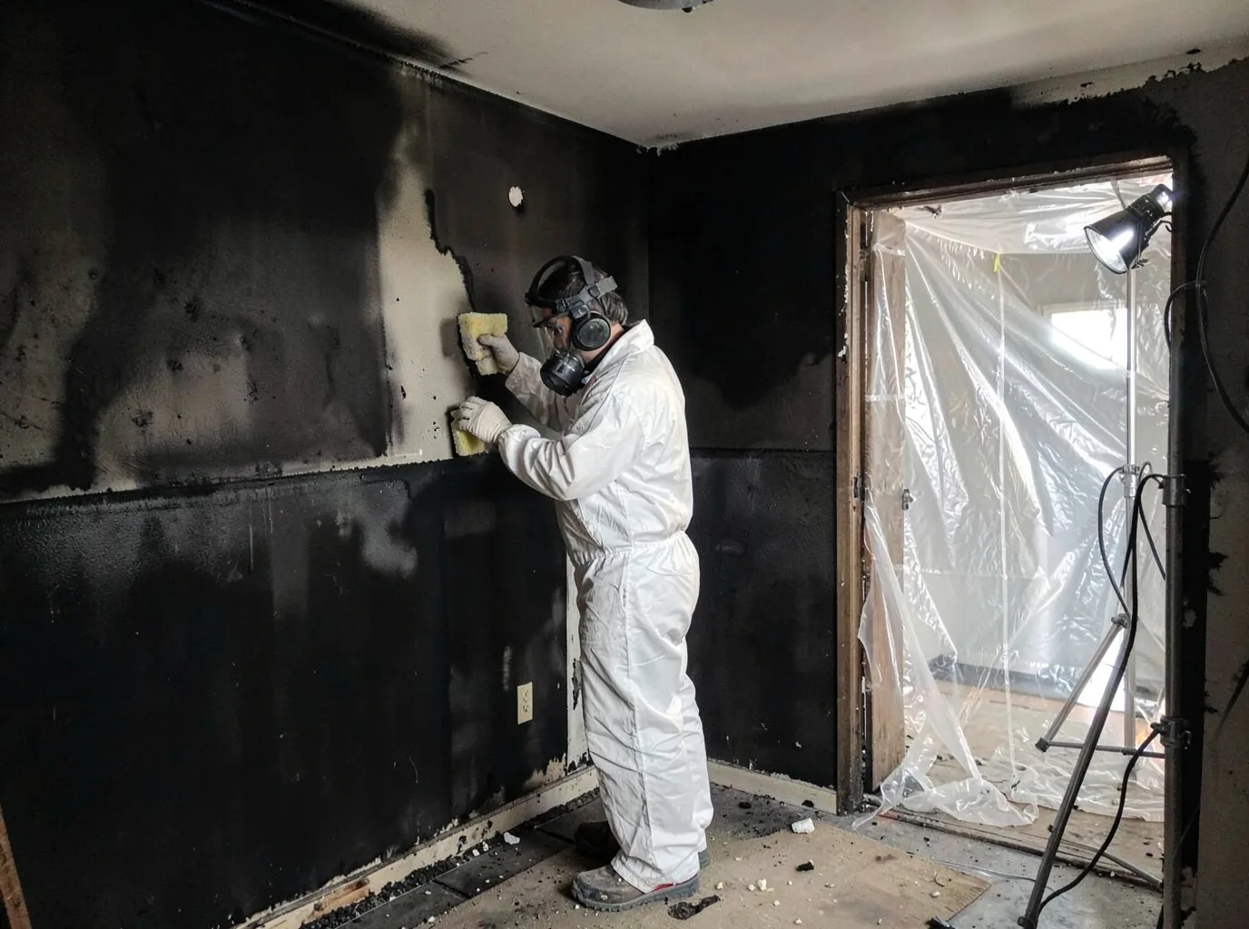 Fire Damage Restoration company in Linden, PA